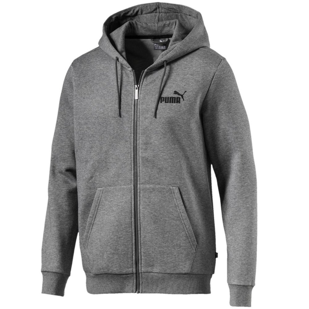 Puma Essentials Fleece Full-Zip Hooded Jacket